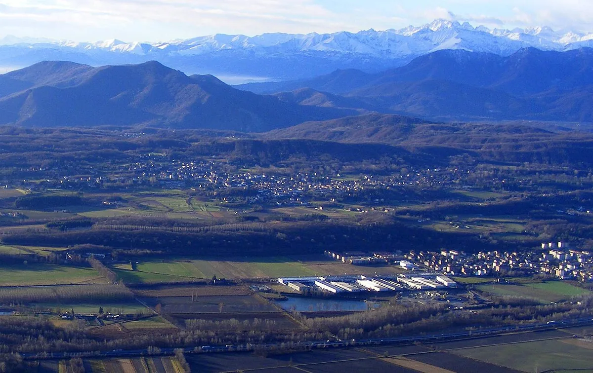 Veduta di Buttigliera Alta.