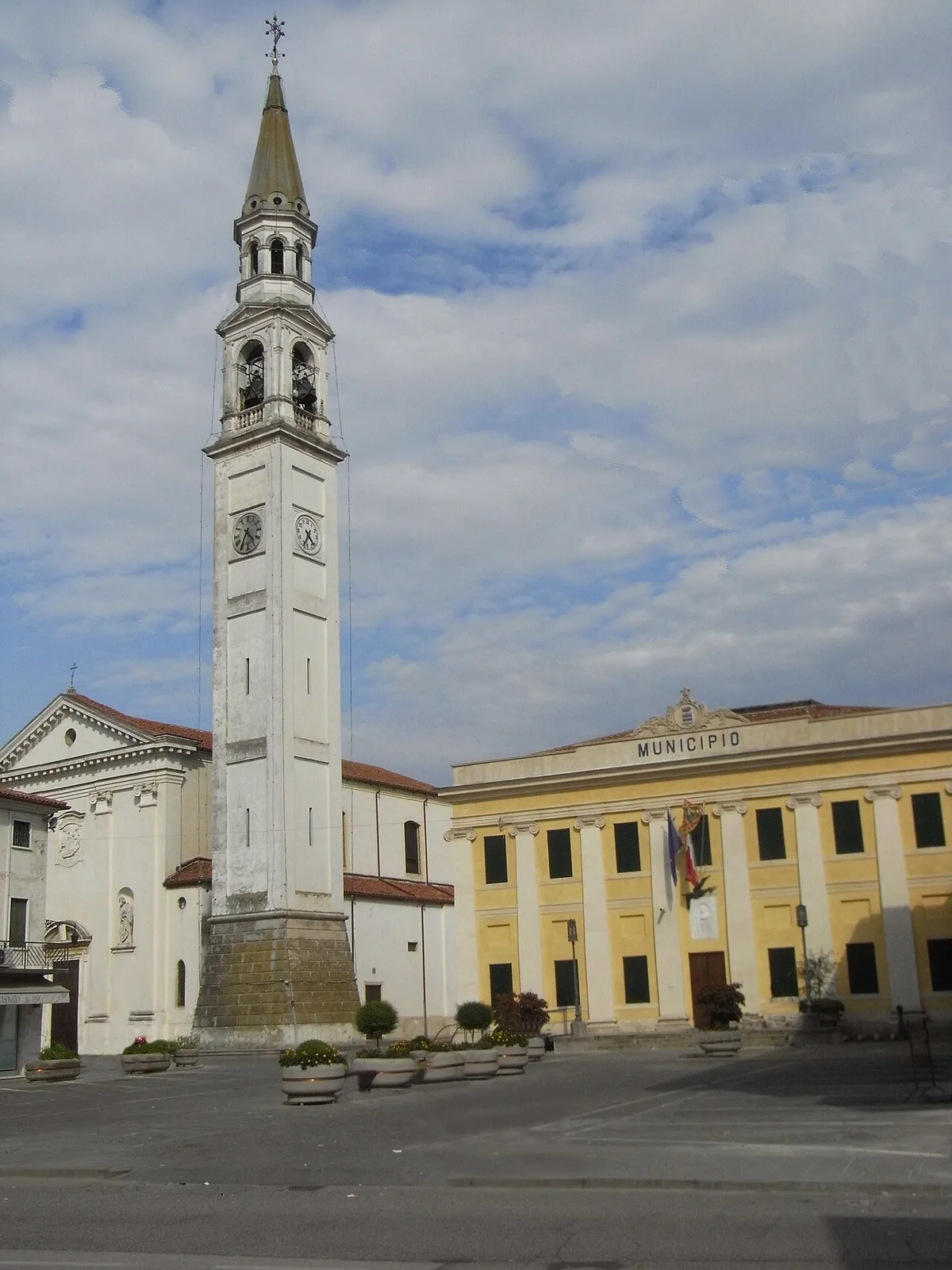 Veduta di Camisano Vicentino.