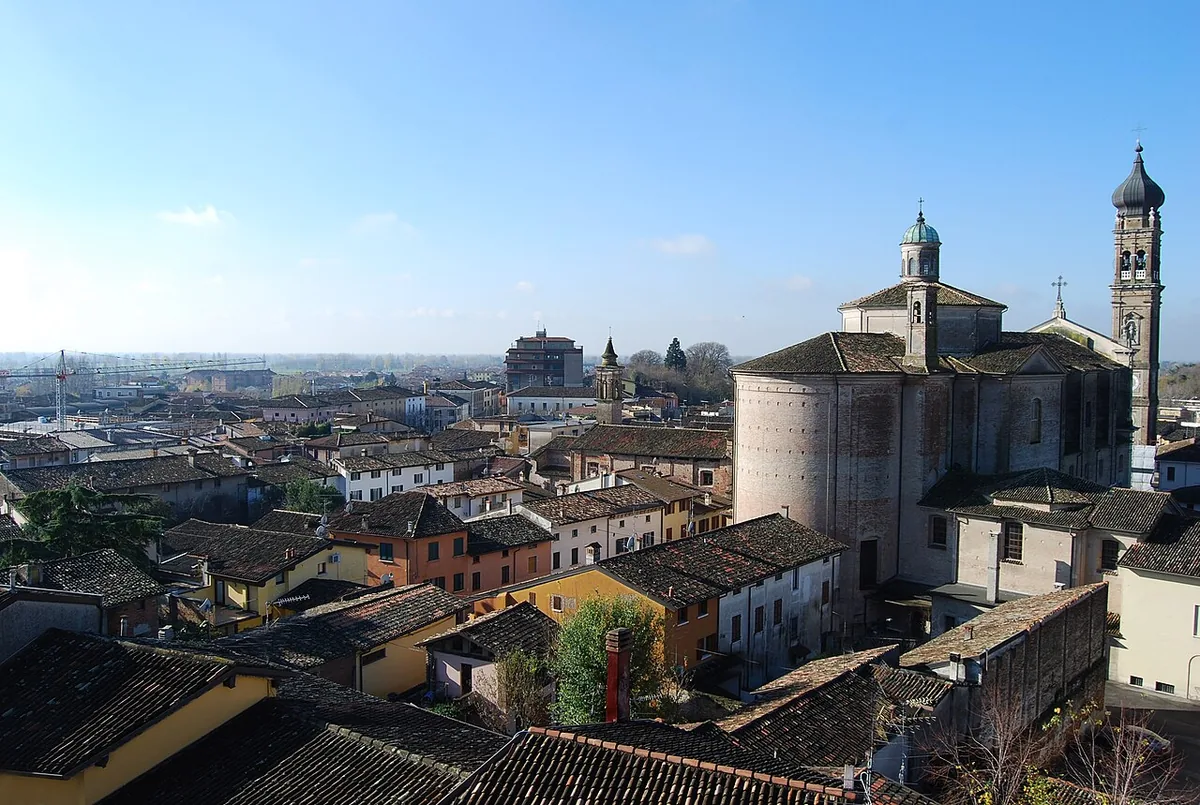 Veduta di Carpenedolo.