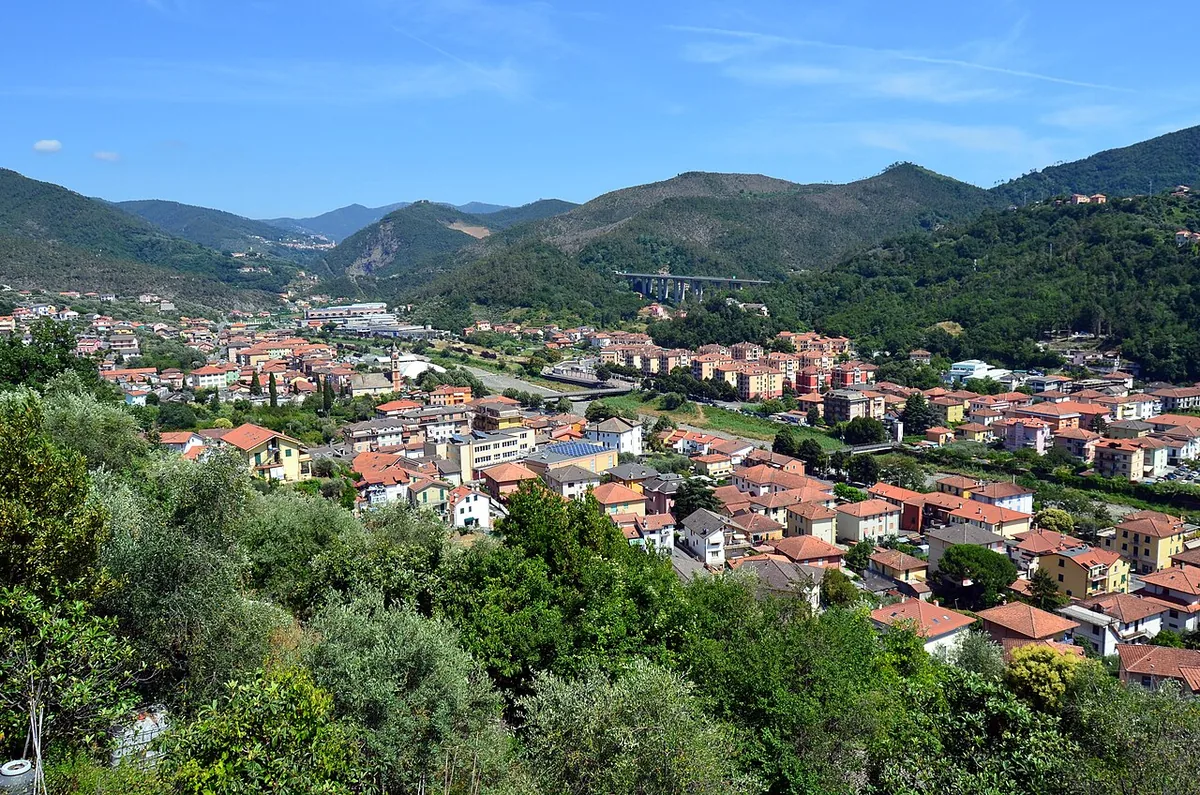 Veduta di Casarza Ligure.