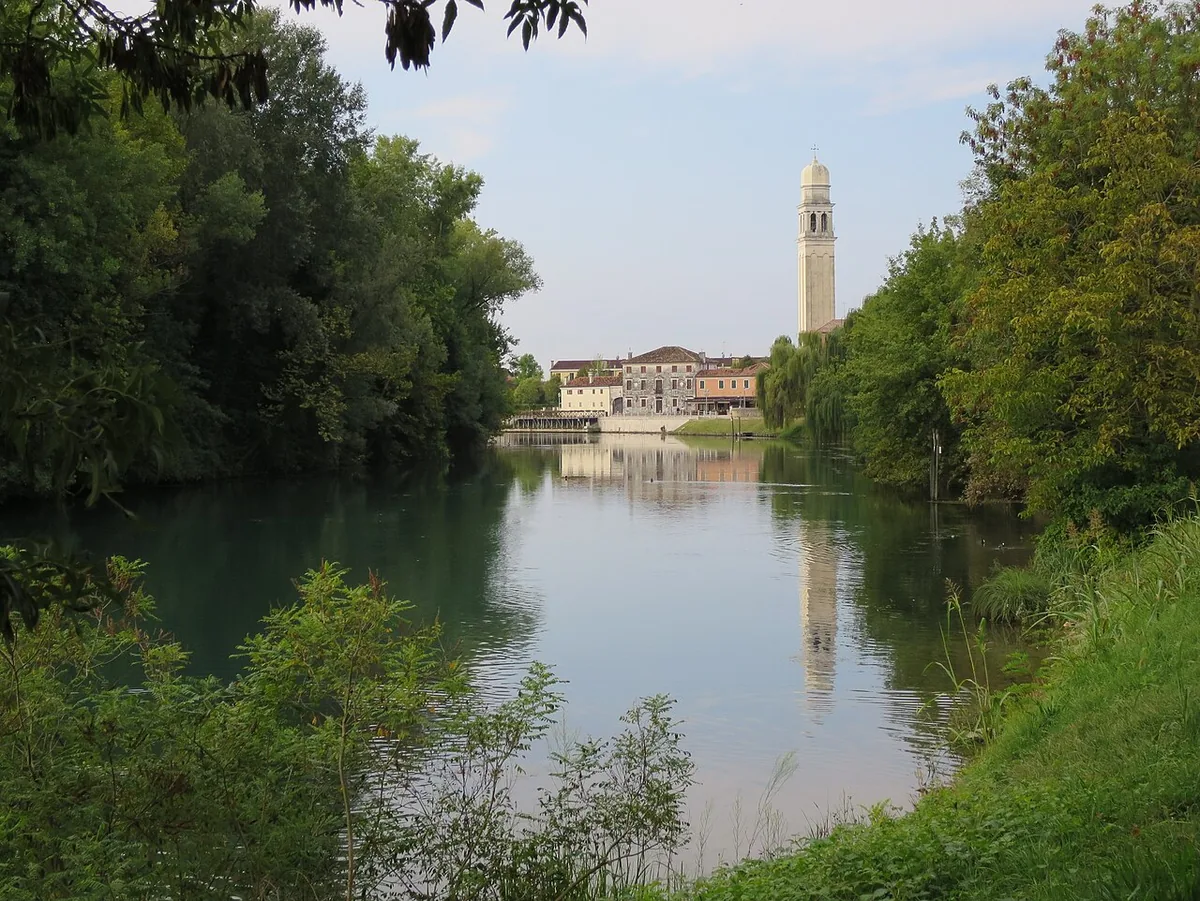 Veduta di Casier.