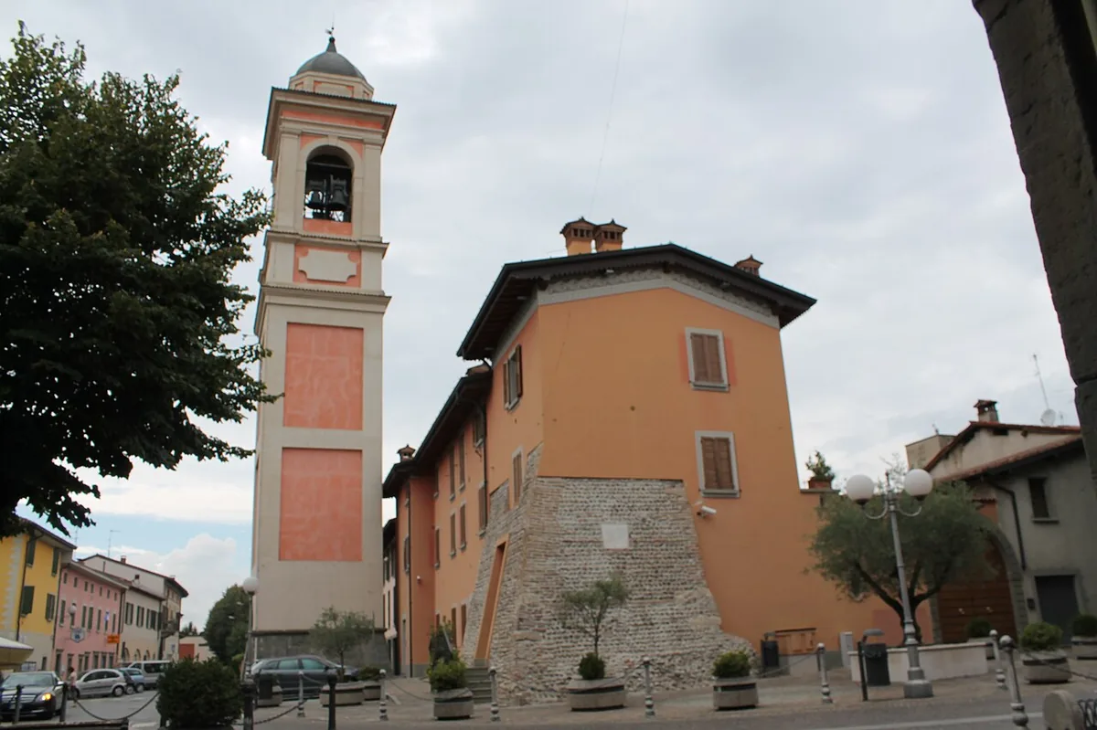 Veduta di Castelcovati.