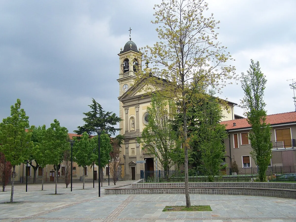 Veduta di Cesano Boscone.
