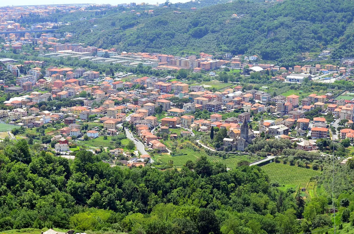Veduta di Cogorno.