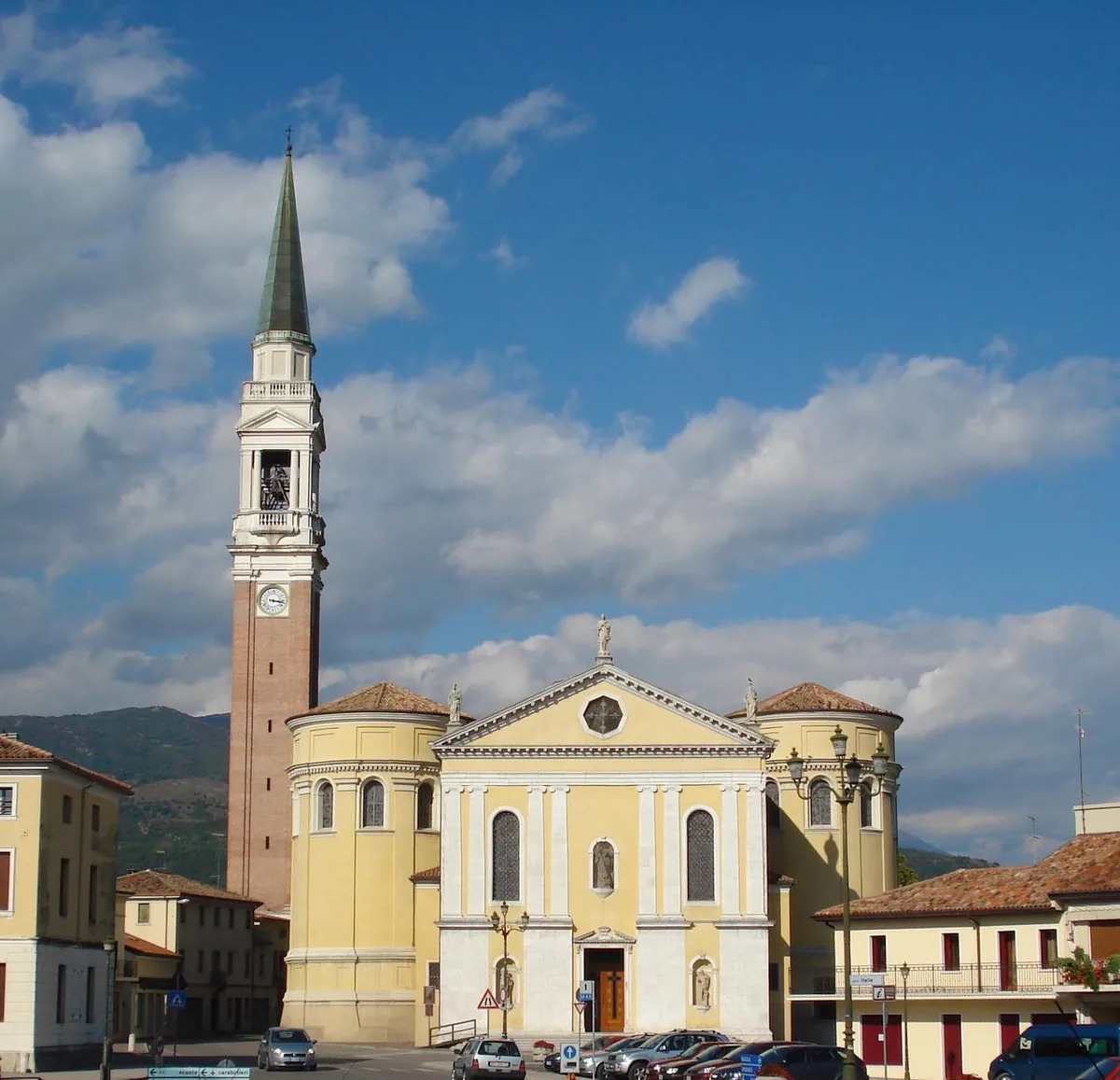 Veduta di Cordignano.