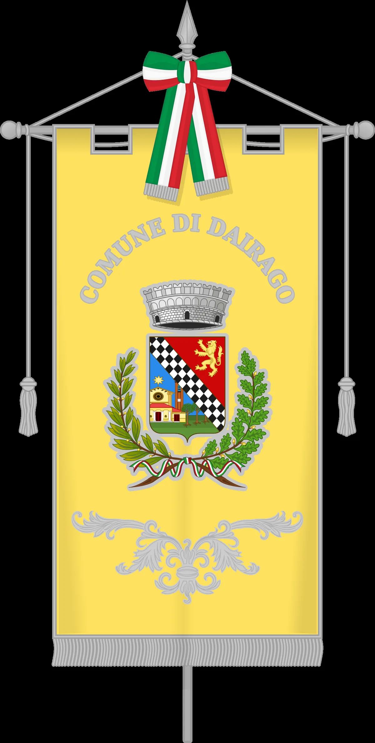 Veduta di Dairago.