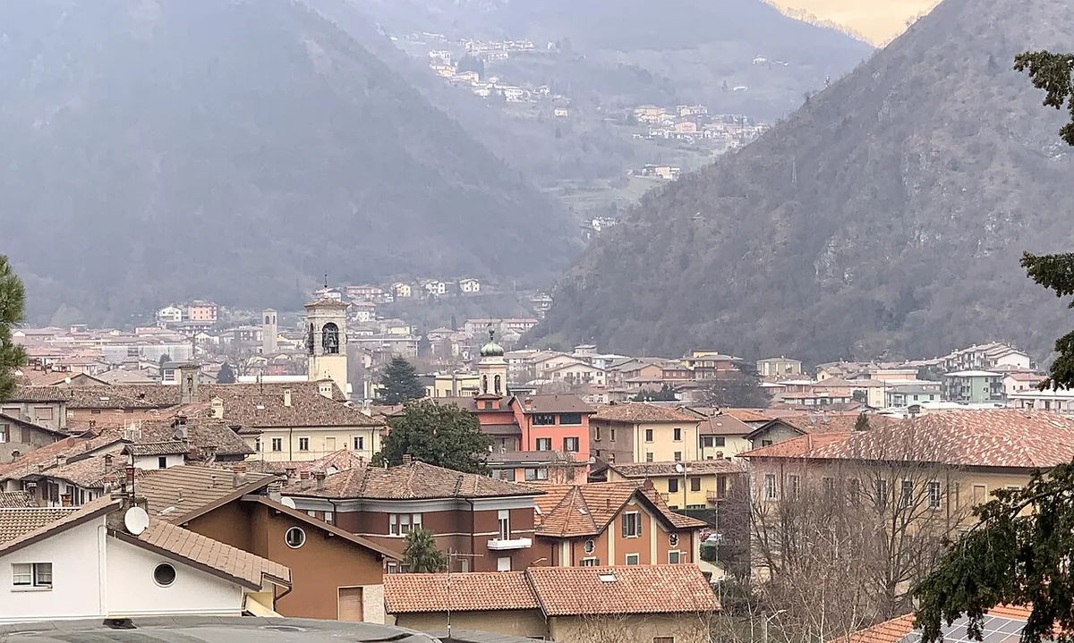 Veduta di Gardone Val Trompia.