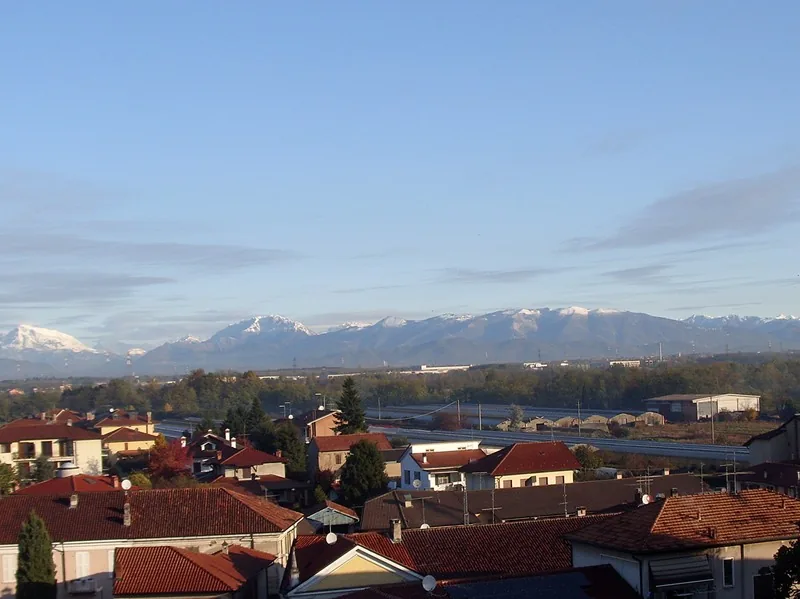 Veduta di Gessate.