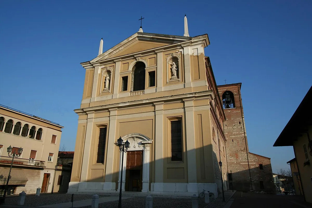 Veduta di Ghedi.