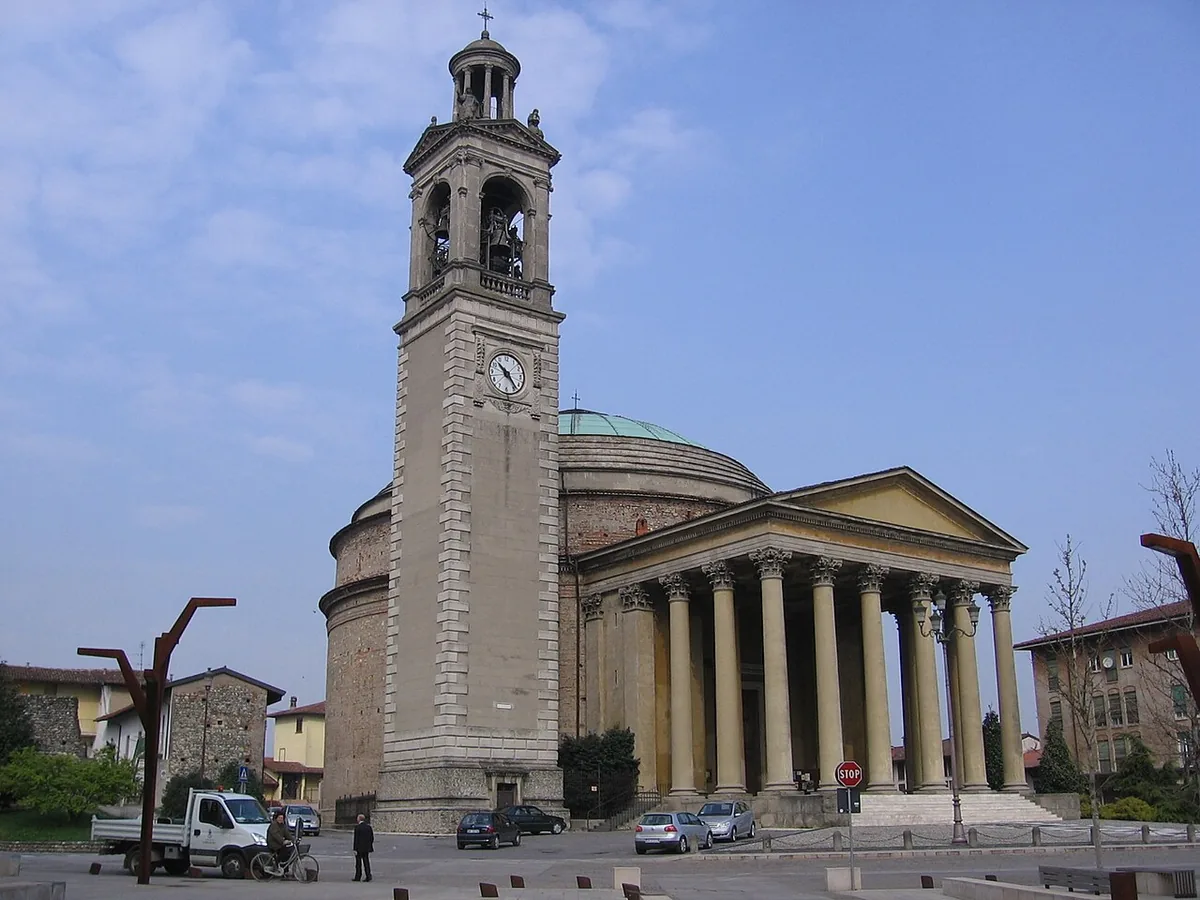 Veduta di Ghisalba.