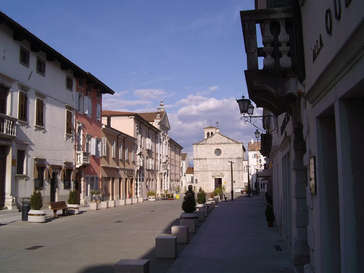 Veduta di Gradisca d'Isonzo.