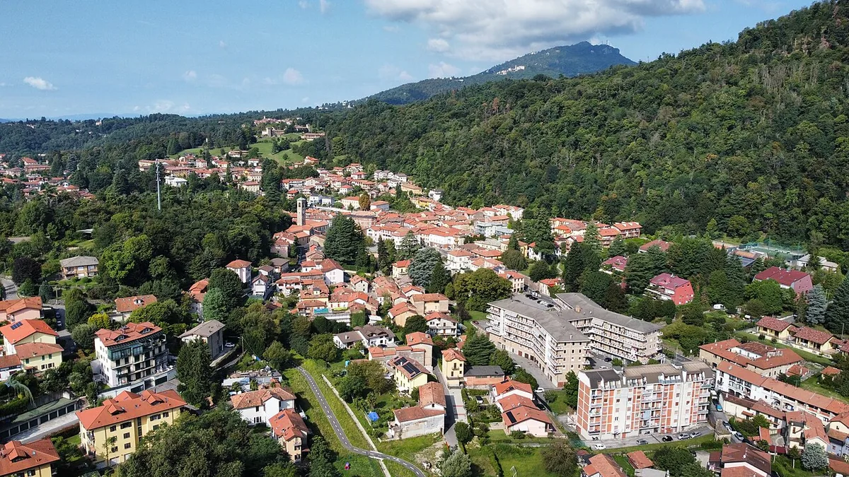 Veduta di Induno Olona.