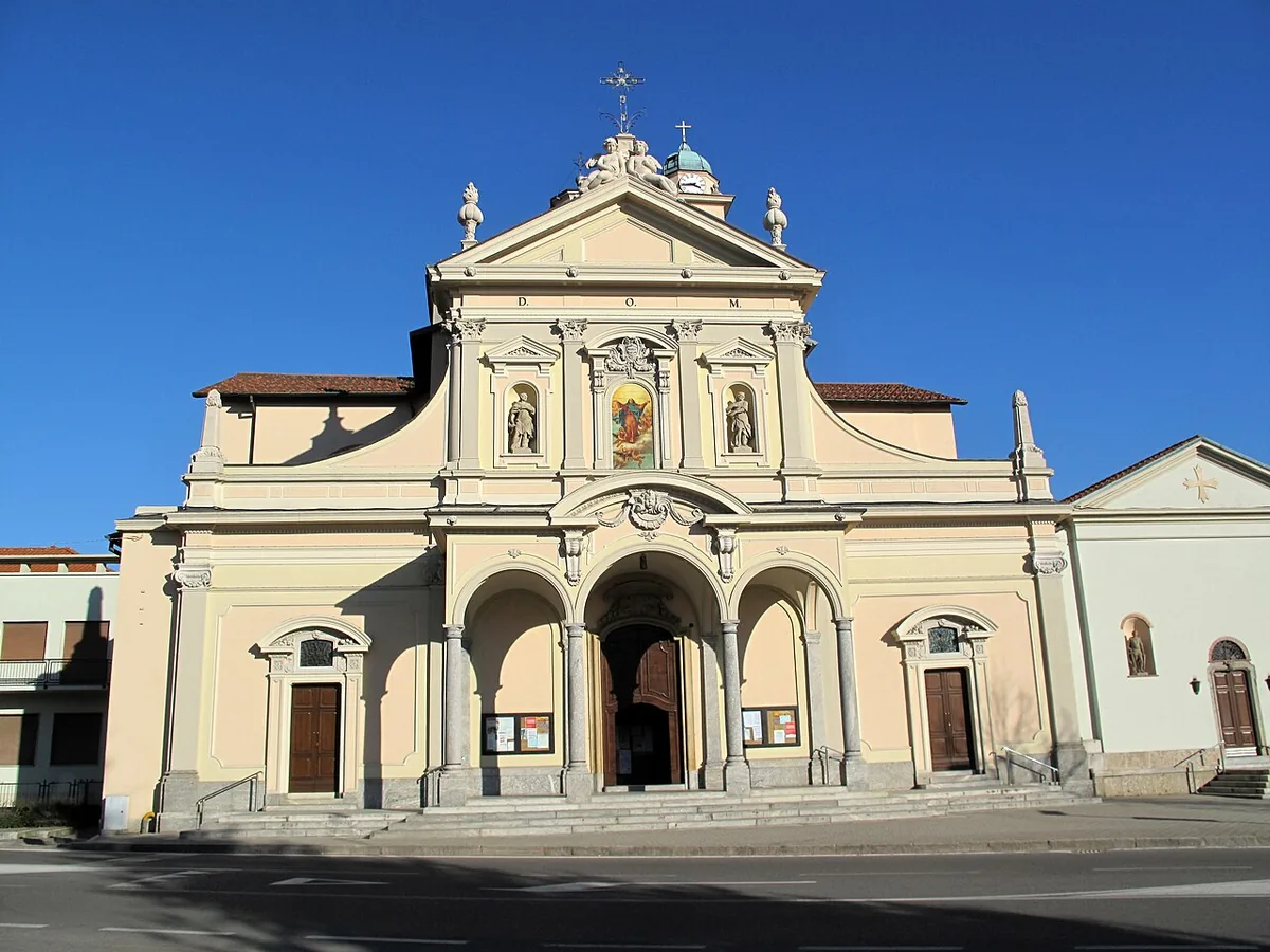 Veduta di Lesmo.