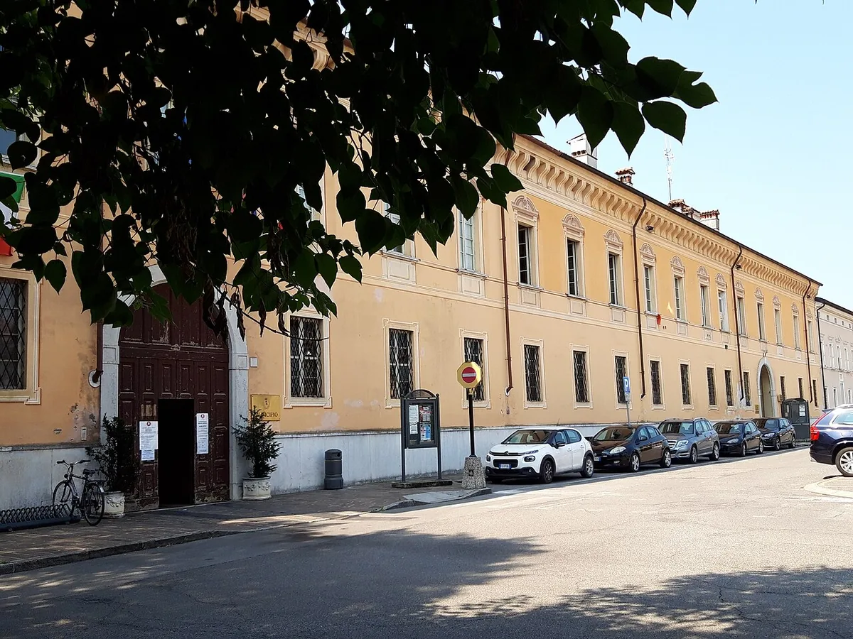 Veduta di Manerbio.