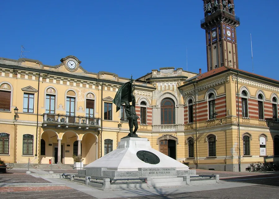 Veduta di Mede.