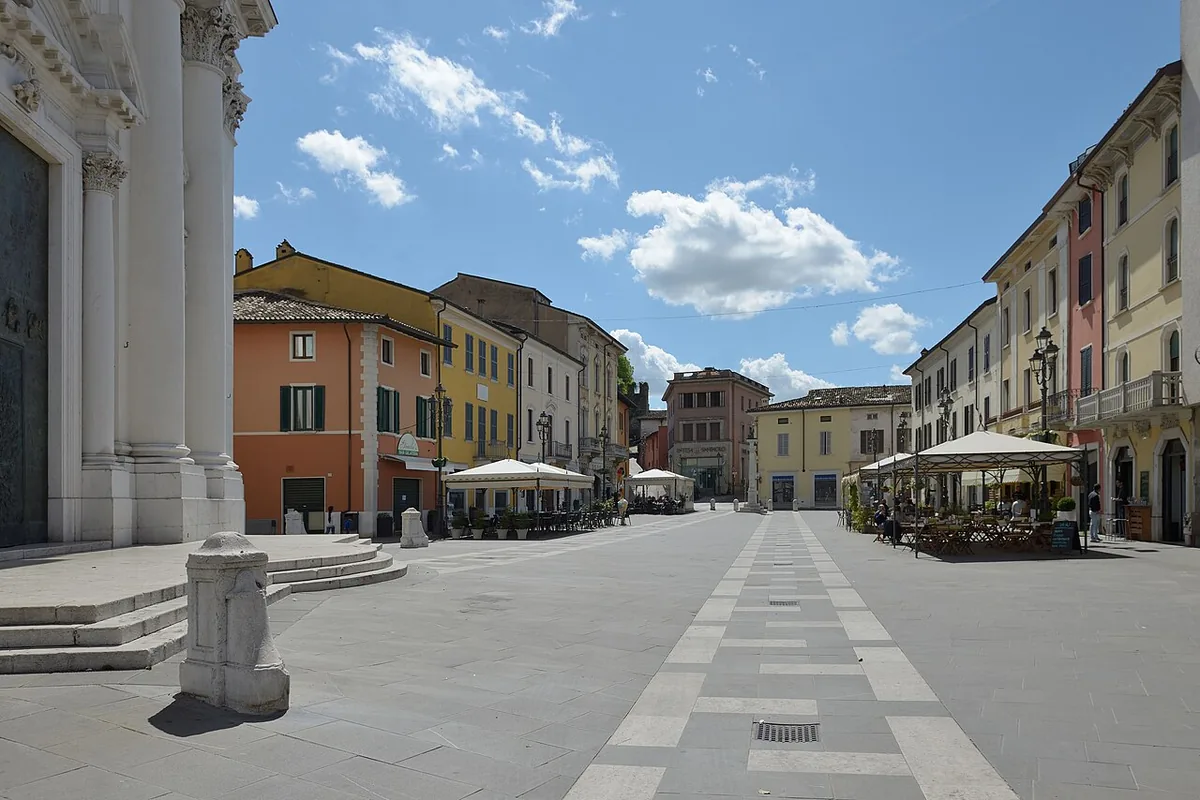 Veduta di Montichiari.