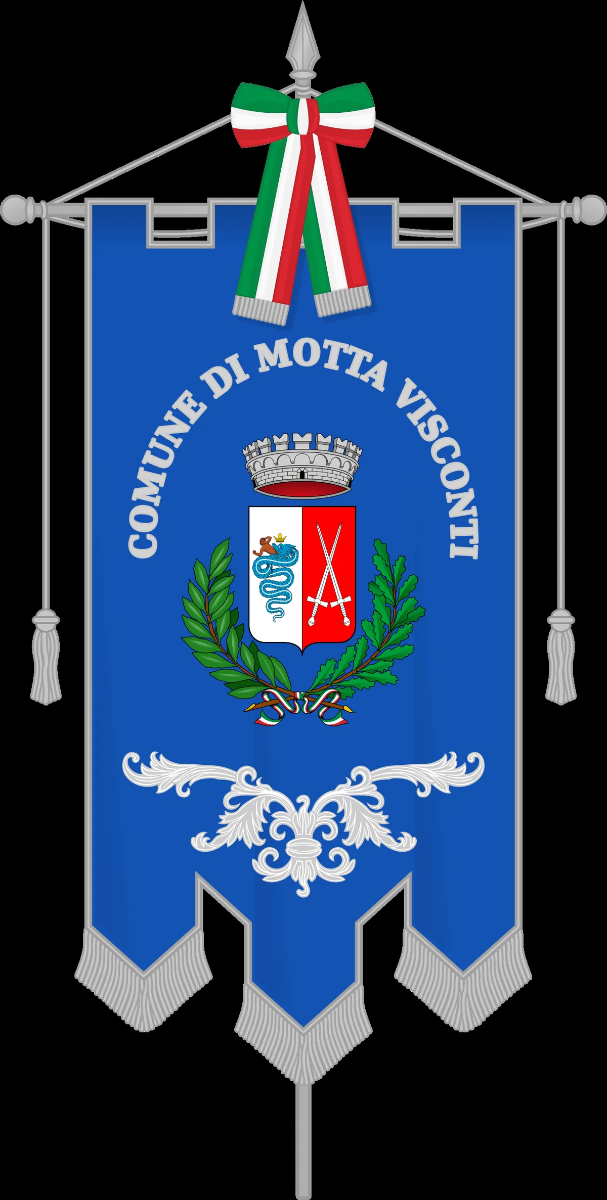 Veduta di Motta Visconti.