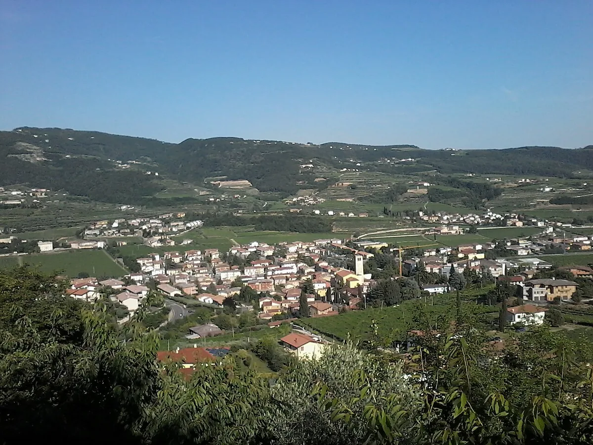 Veduta di Negrar di Valpolicella.
