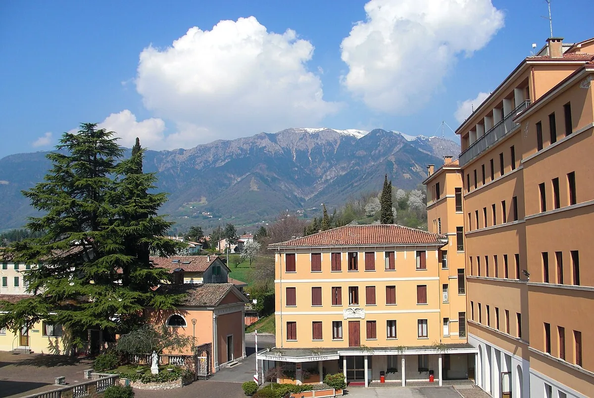 Veduta di Pieve del Grappa.