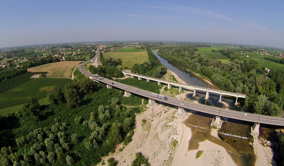 Veduta di Ponte di Piave.