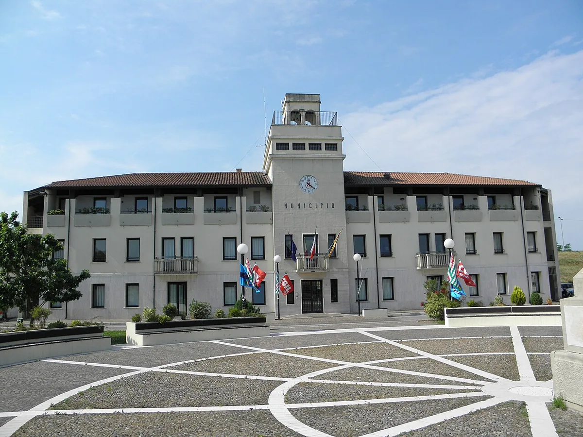 Veduta di Porto Tolle.