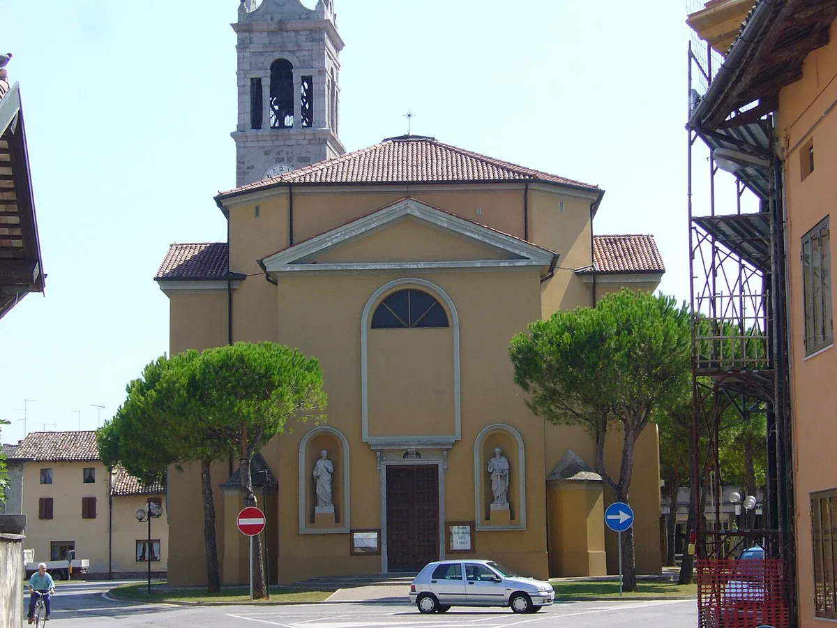 Veduta di Pozzuolo del Friuli.