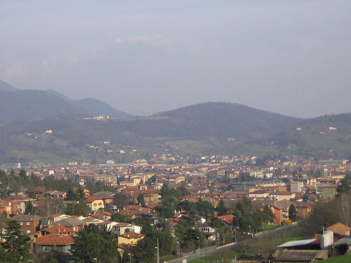 Veduta di Ranica.