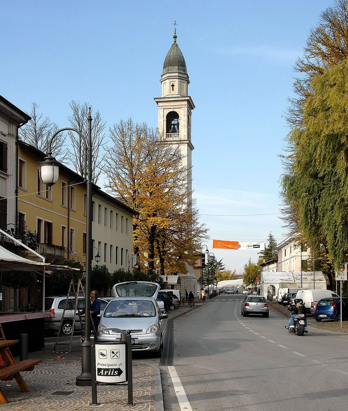 Veduta di Rivignano Teor.