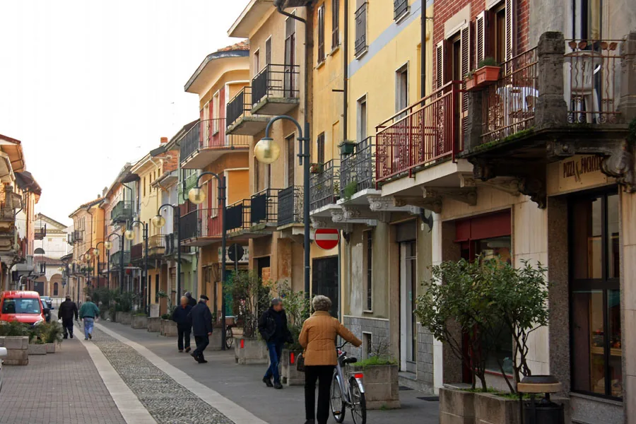 Veduta di Romentino.