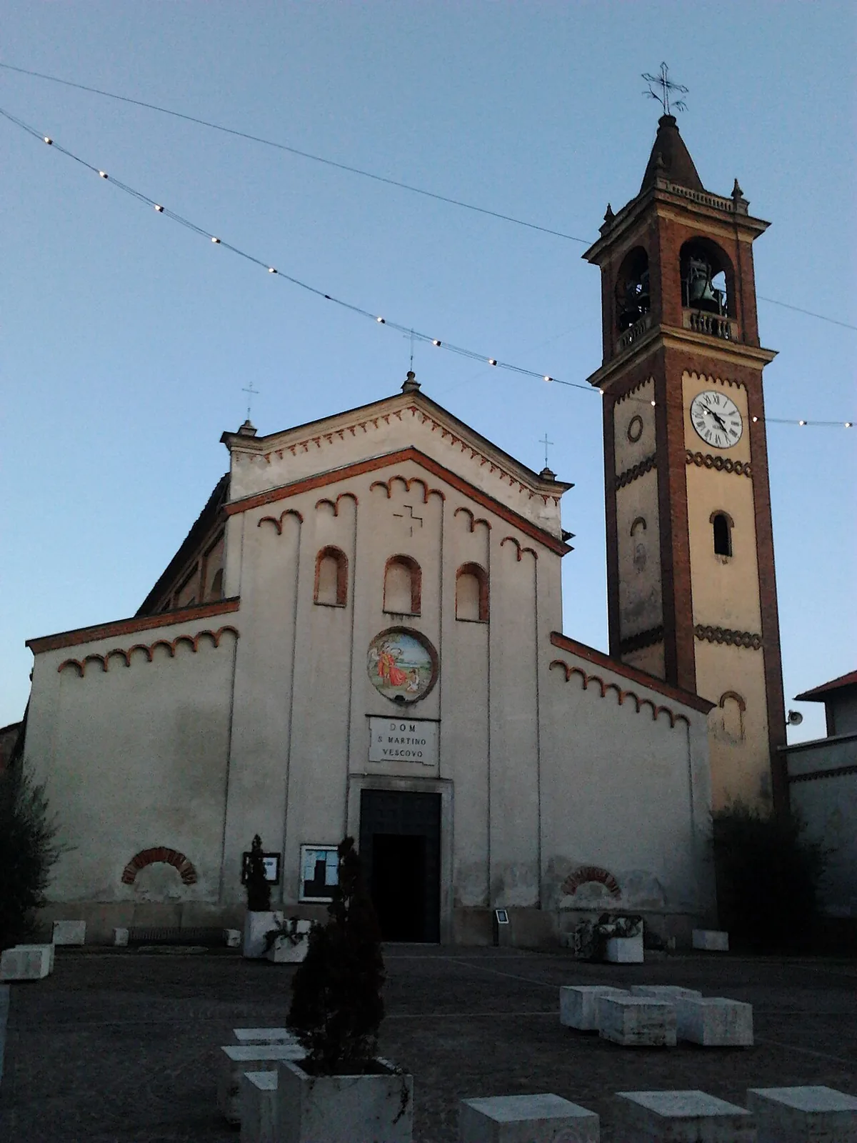 Veduta di San Martino Siccomario.
