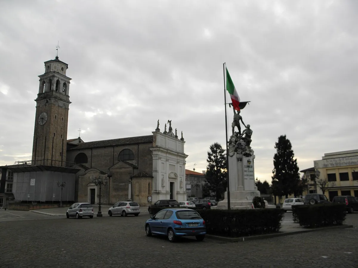 Veduta di Sant'Angelo di Piove di Sacco.