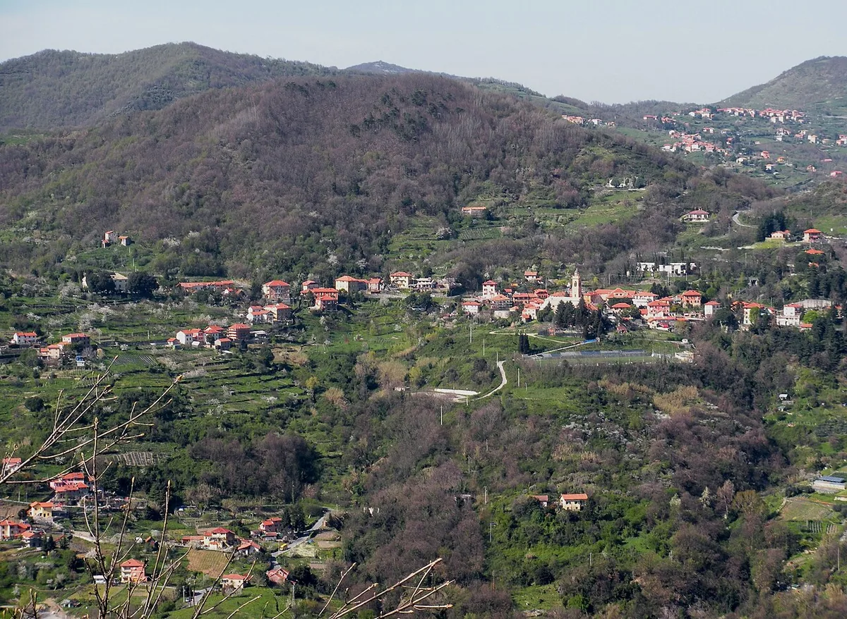 Veduta di Sant'Olcese.
