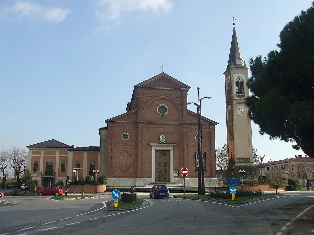 Veduta di Santa Giustina in Colle.