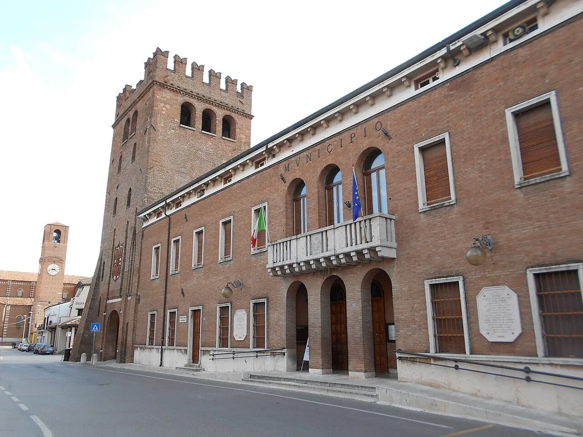 Veduta di Sermide e Felonica.