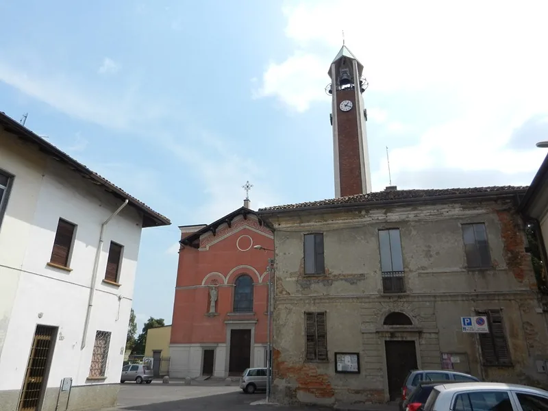 Veduta di Trezzano Rosa.