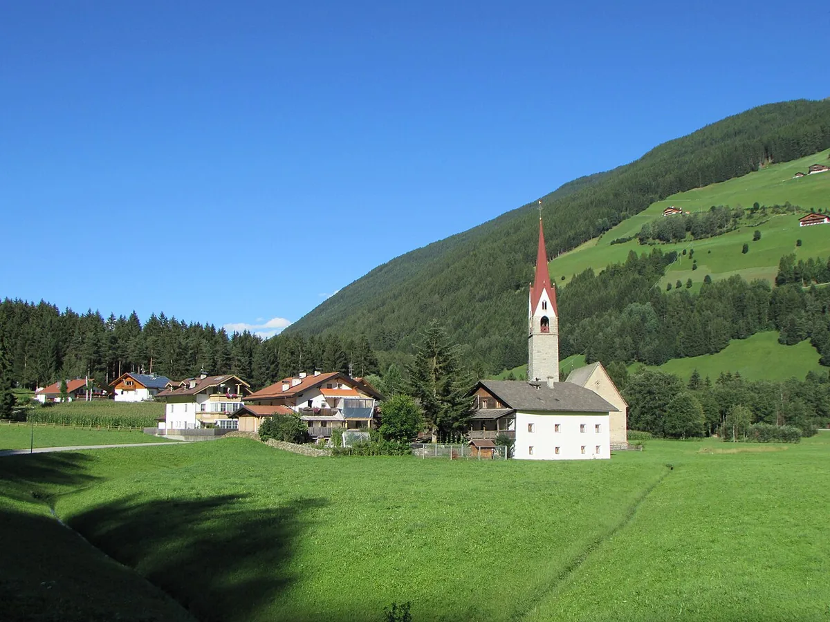 Veduta di Valle Aurina.