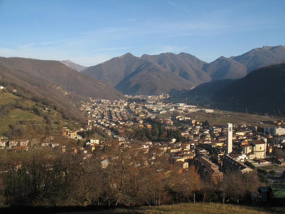 Veduta di Villa Carcina.