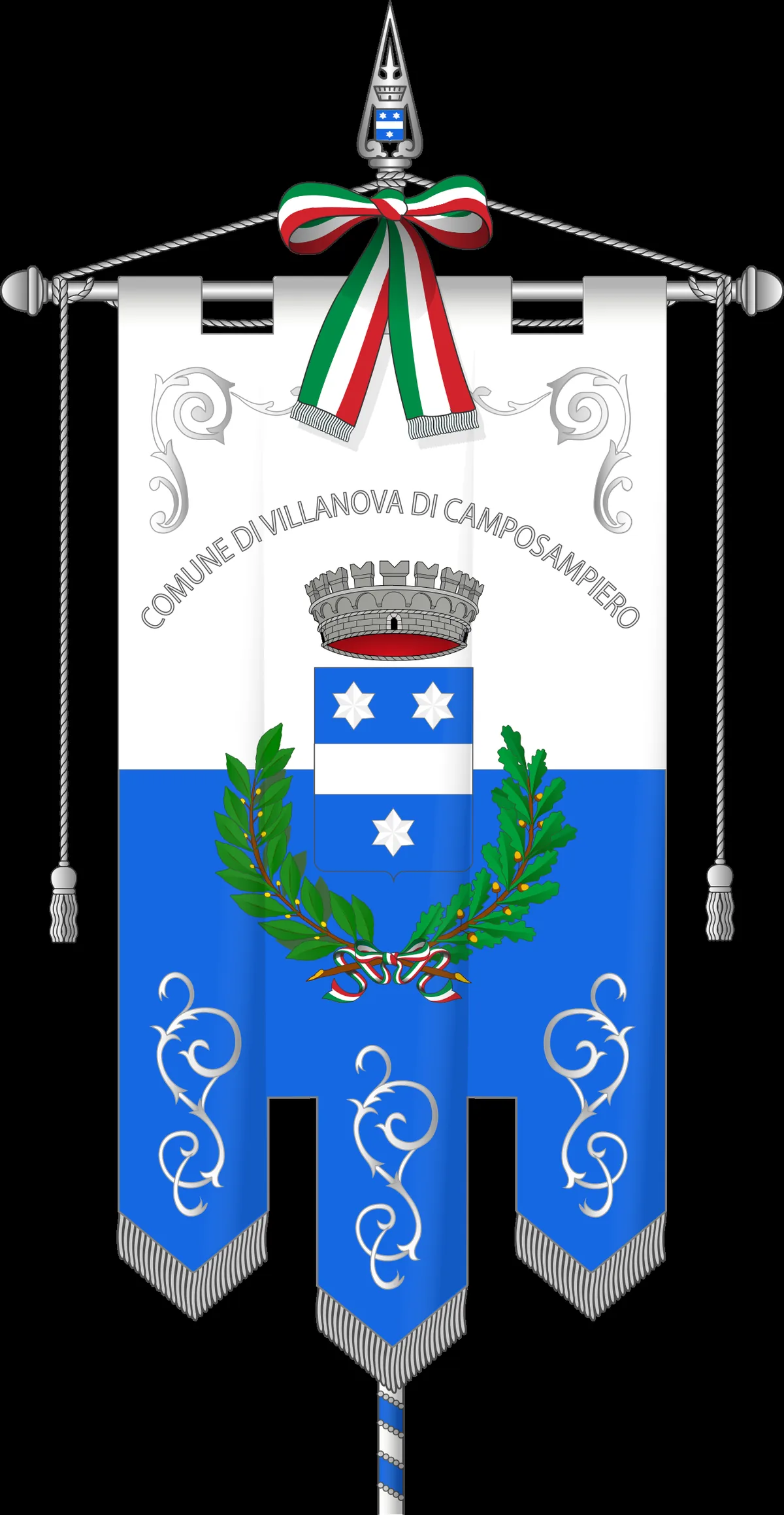 Veduta di Villanova di Camposampiero.