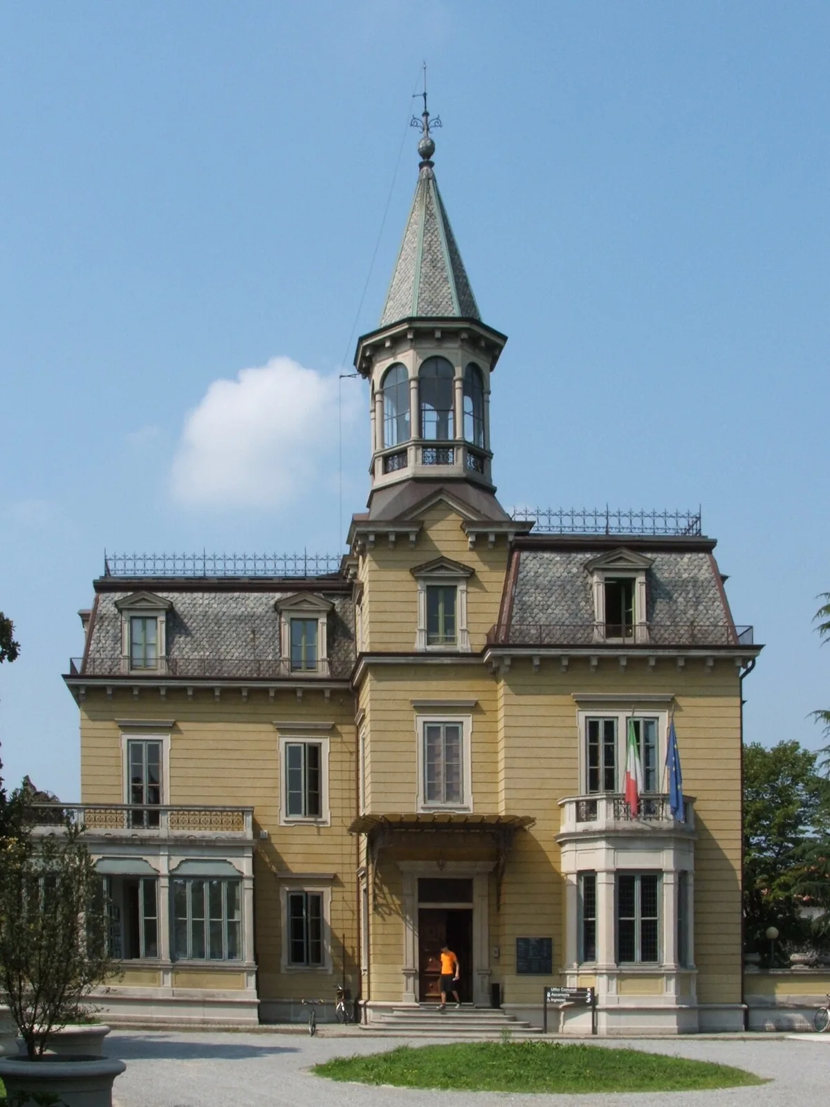 Veduta di Zanica.