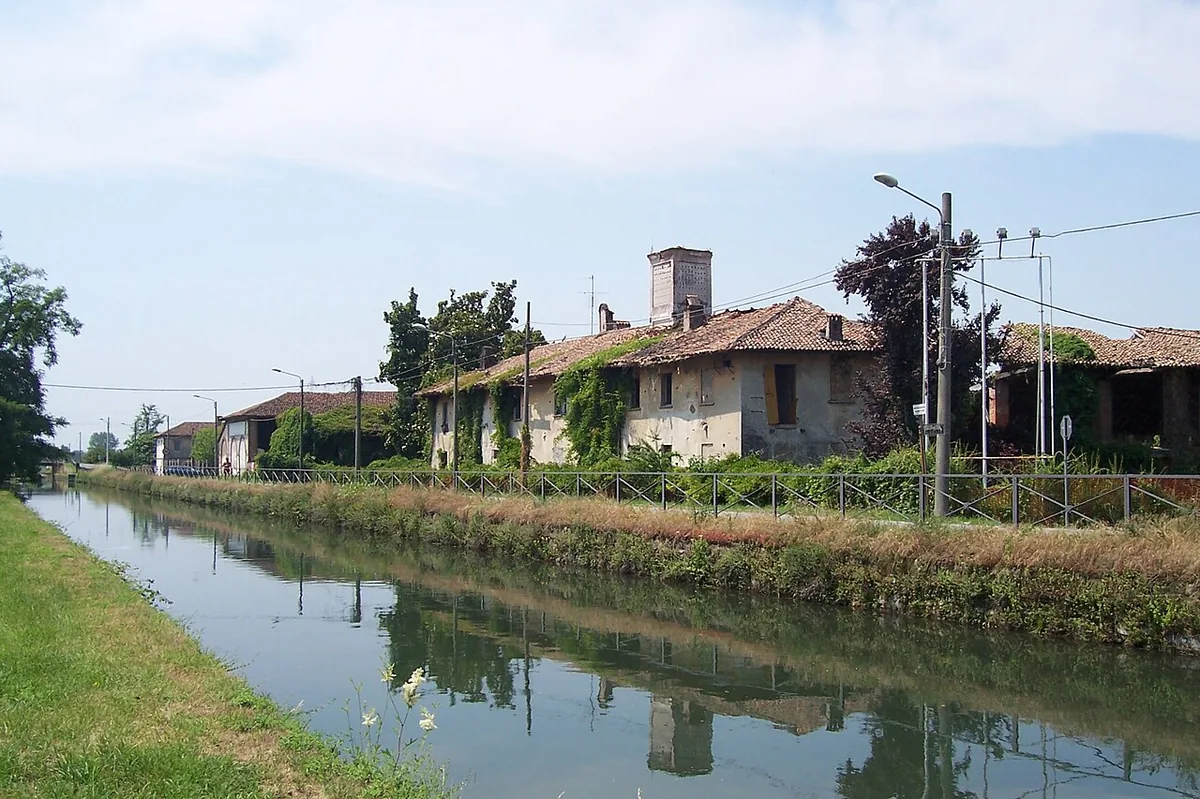 Veduta di Zibido San Giacomo.